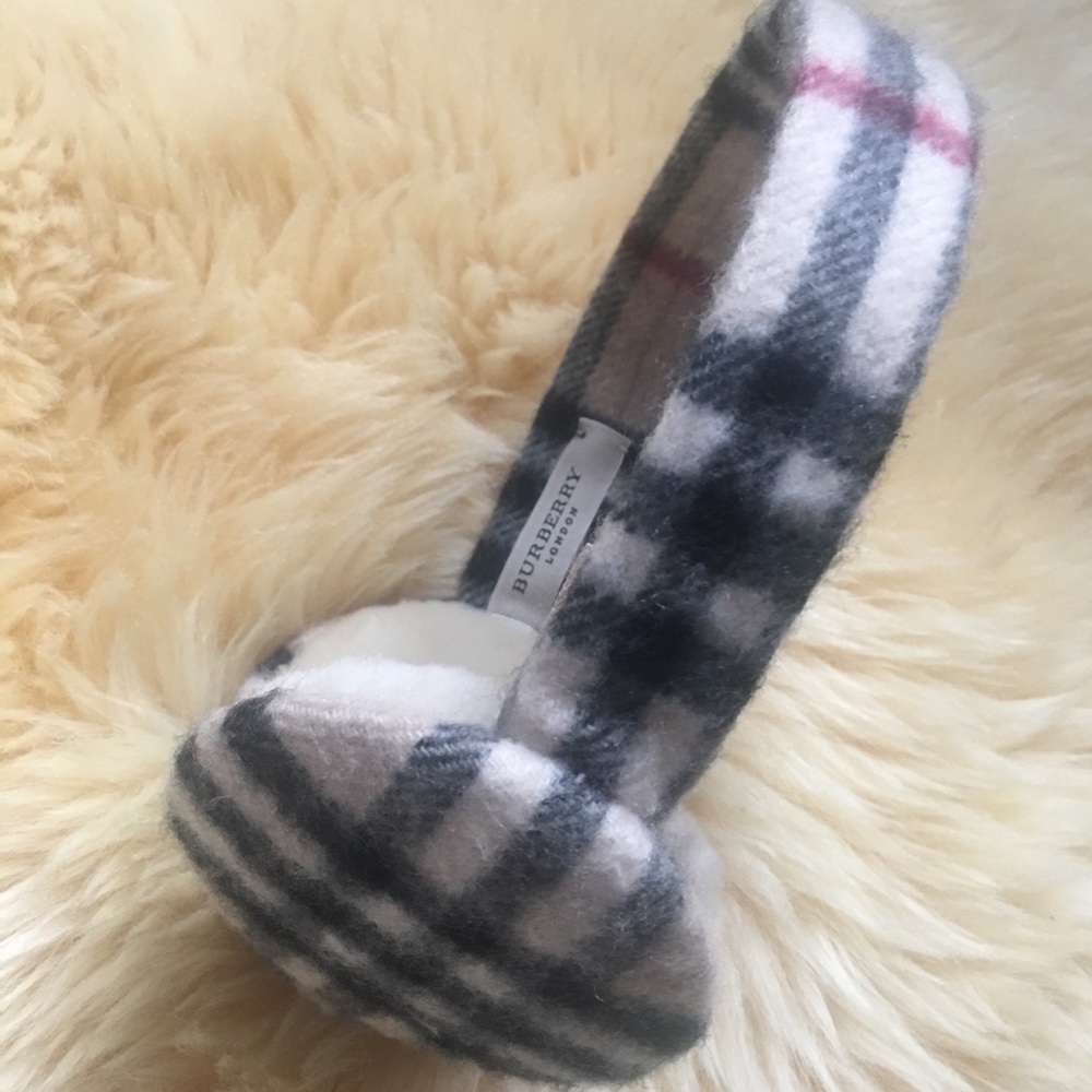 Cashmere Burberry Earmuffs Classic Novacheck